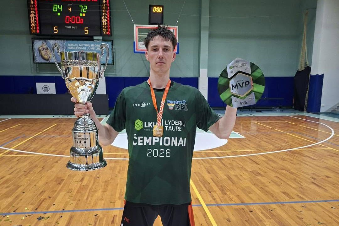 RKL dominavęs Kornelijus Zikas drauge su „Tauragės“ klubu žengs į LKL